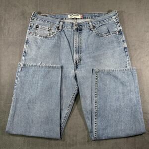 Levi’s 550 Jeans Light Wash Men’s 38x32 Denim Relaxed Fit Tapered